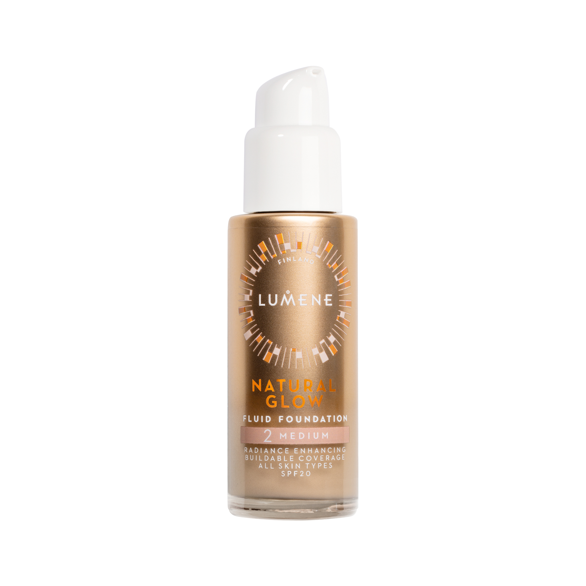 Natural Glow tekući puder 2 srednje nijanse - Lumene