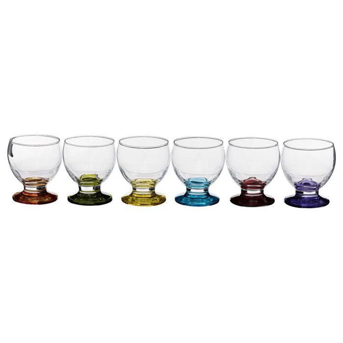 Set di 6 bicchieri da vino 