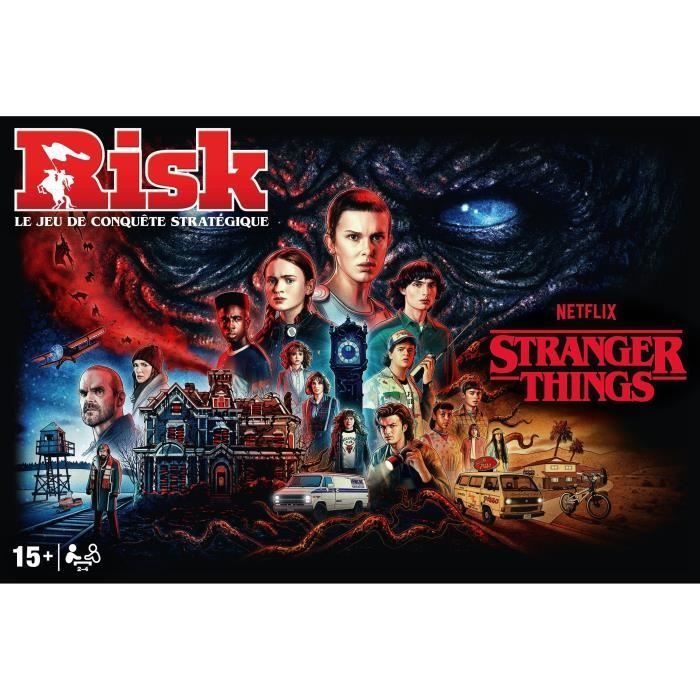 RISK Stranger Things – Brettspiel – GEWINNSPIELE – Ab 15 Jahren