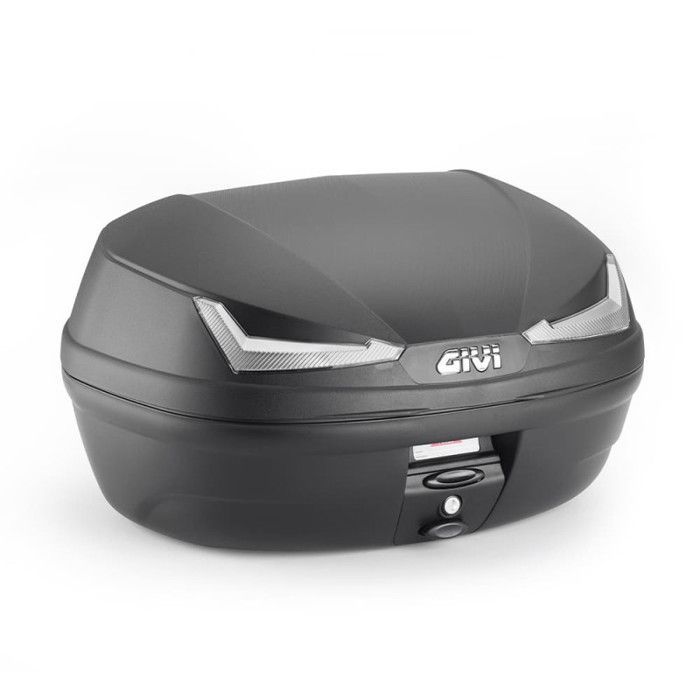 GIVI E455 SIMPLY IV TECH Monolock Topkoffer, gerookt zwart, 45L
