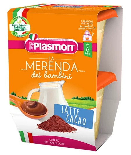 PLASMON laste suupistepiim kakao sisaldab piima
