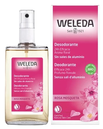 WELEDA Weleda Deodorant spray met rozenbottelgeur 100 ml