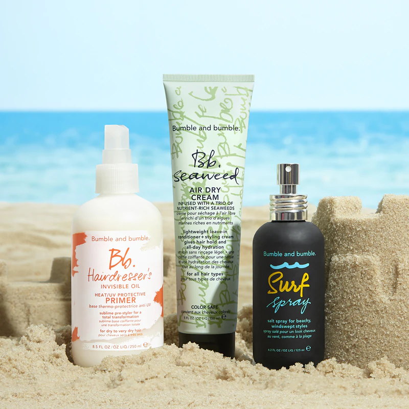Spray modelador Bumble and bumble Surf Spray para um efeito praiano