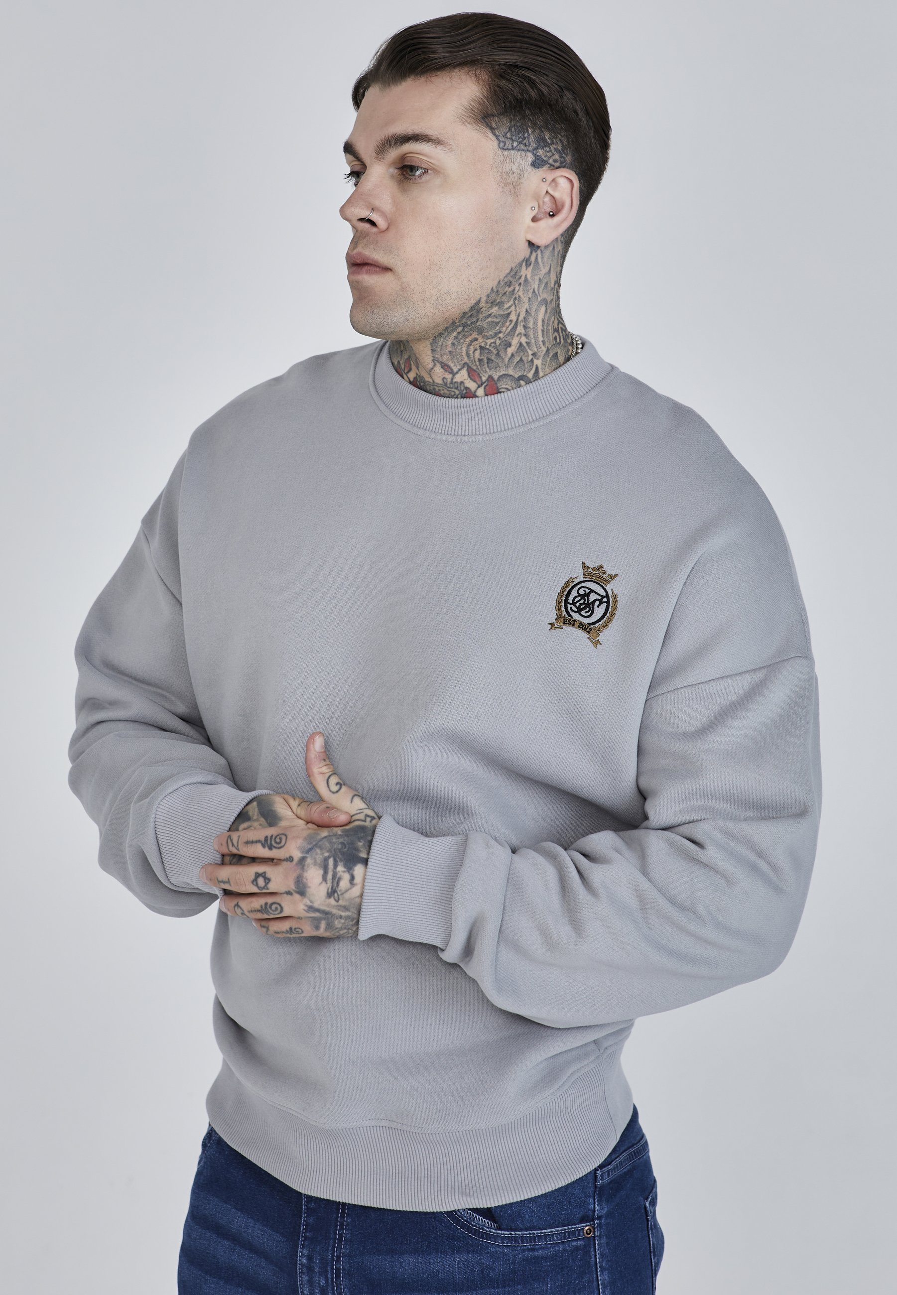 SIKSILK Genser - grå