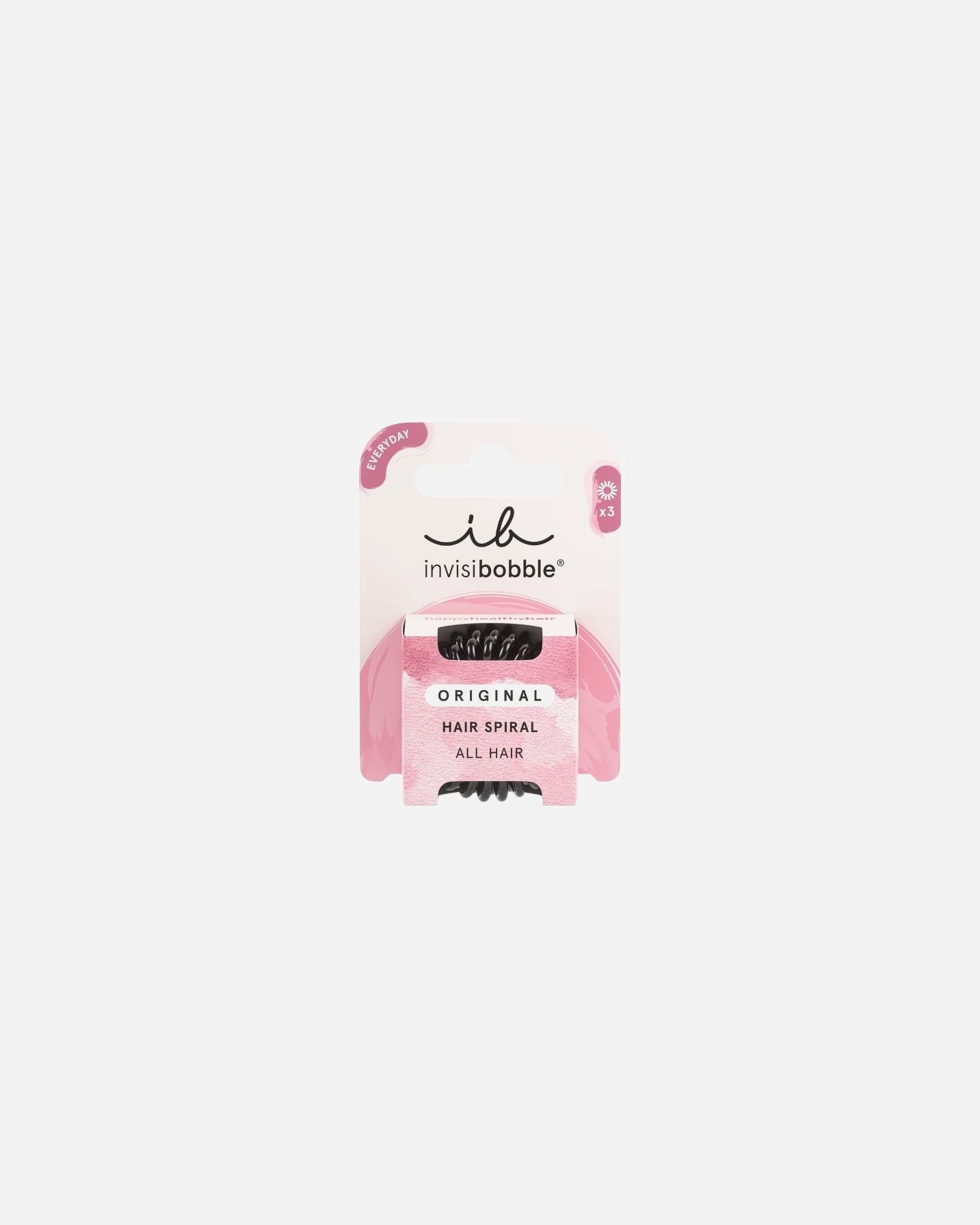 Invisibobble plaukų segtukas „Everyday True Black“ - 1 vnt.