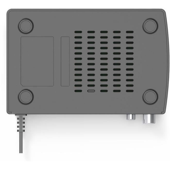 Decoder televisivo digitale terrestre THOMSON THT 709 Full HD DVB-T2 - Compatibile con HEVC265 - Ricevitore/sintonizzatore TV con funzione di registrazione (HDMI, SCART,
