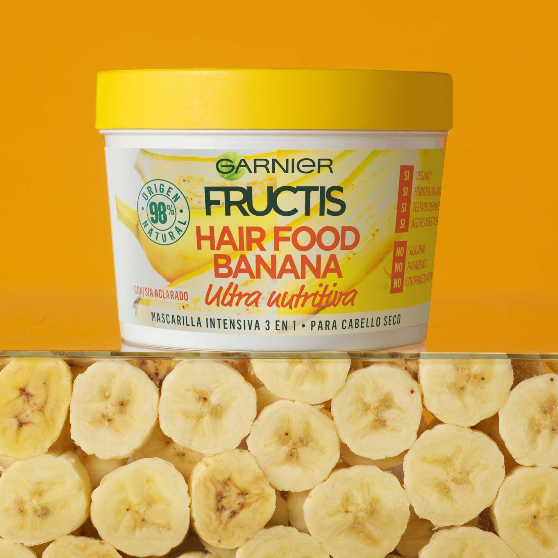 Fructis Hair Food 3-у-1 маска за косу са бананом Регенератори без силикона