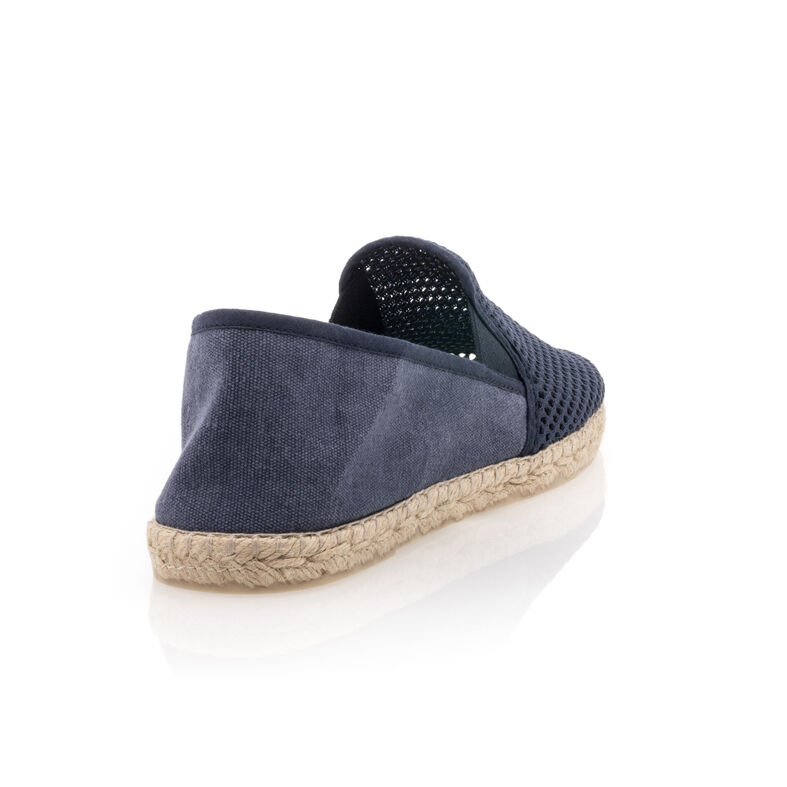 Miesten espadrillit köysipohjalla - sininen