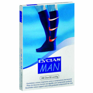 Lycias vyriškos juodos relax kojinės, 2 dydis, 1 vnt., 1 vnt.