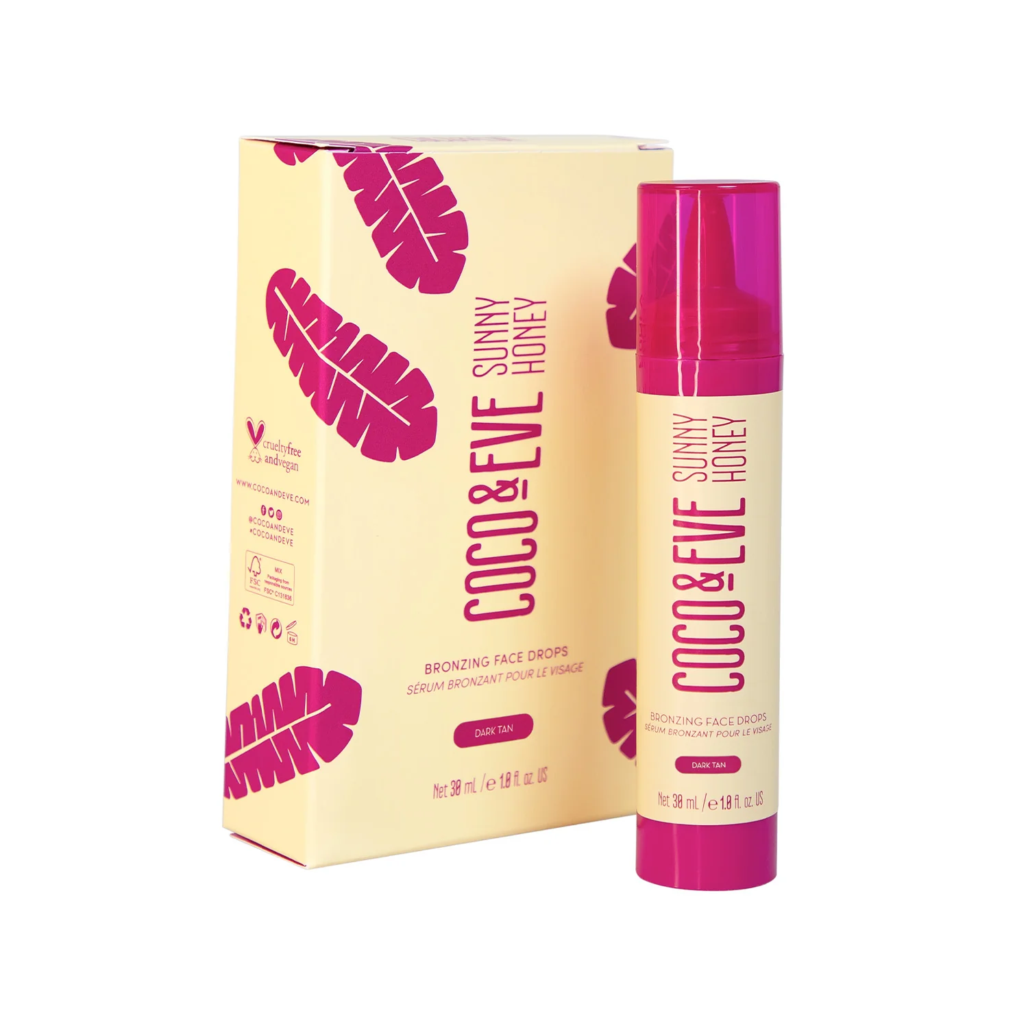 Sunny Honey Bronzing Face Drops - Autoabbronzante viso