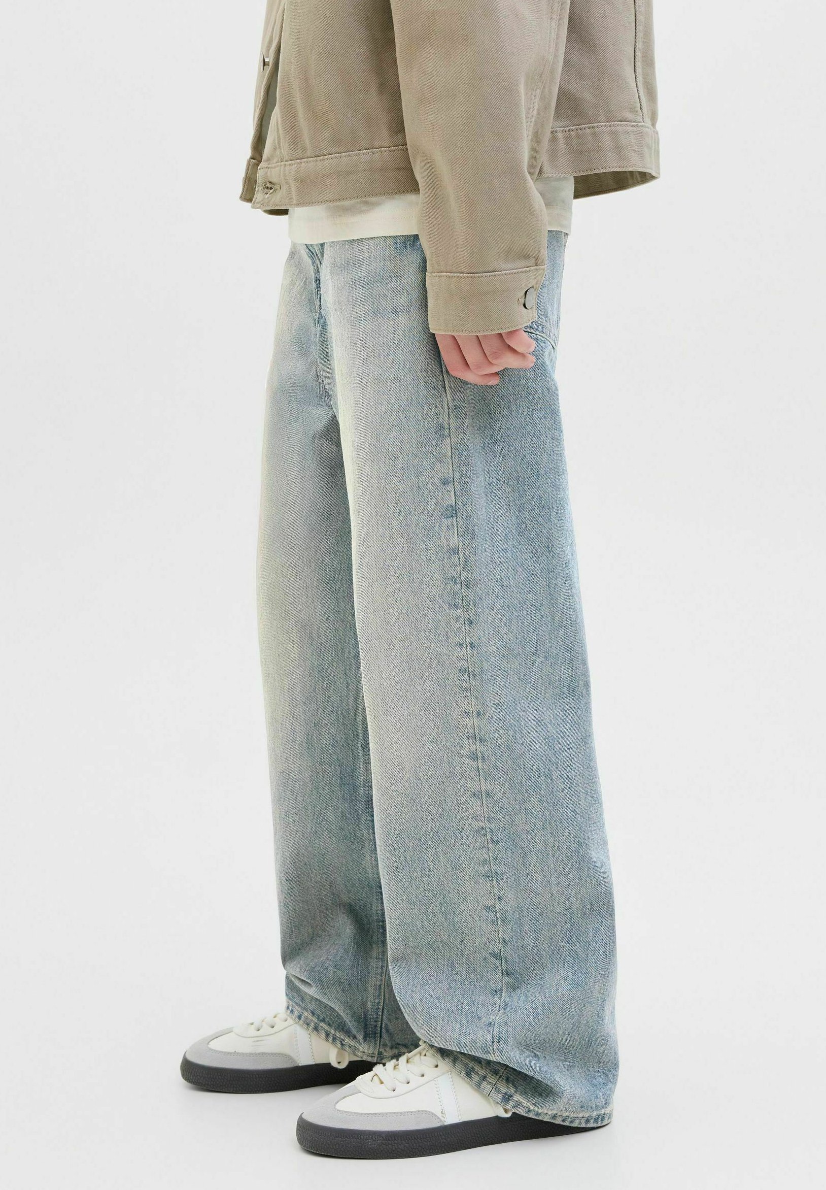 Jack & Jones Junior IALEX ORIGINAL - Relaxed fit jeans - blue denim