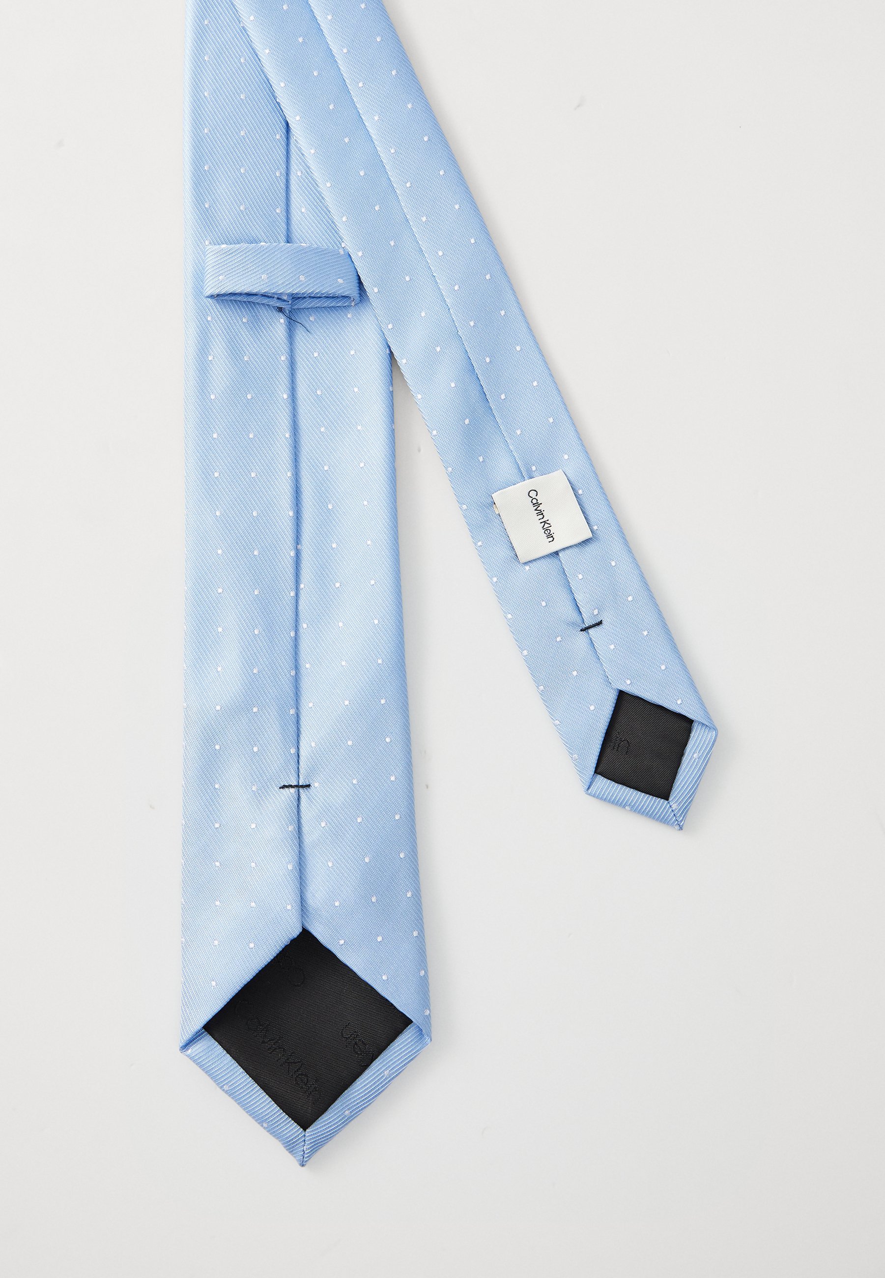 Cravate Calvin Klein SKOKIE PIN DOT - bleu clair