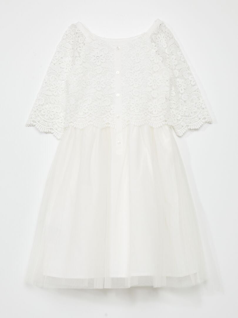 Vestido formal - BRANCO