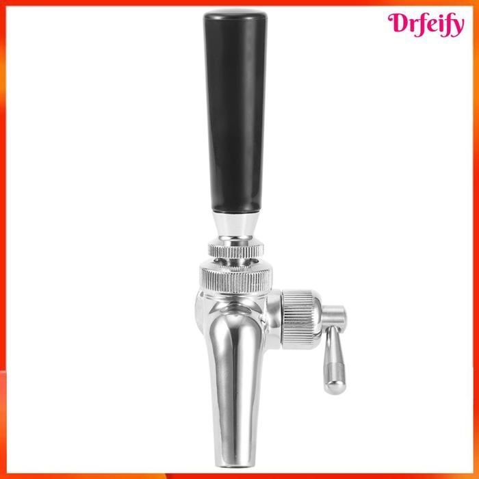 Grifo de cerveza Akozon para barril, grifo de cerveza ajustable, estructura de cobre, accesorios de cerveza de mesa.