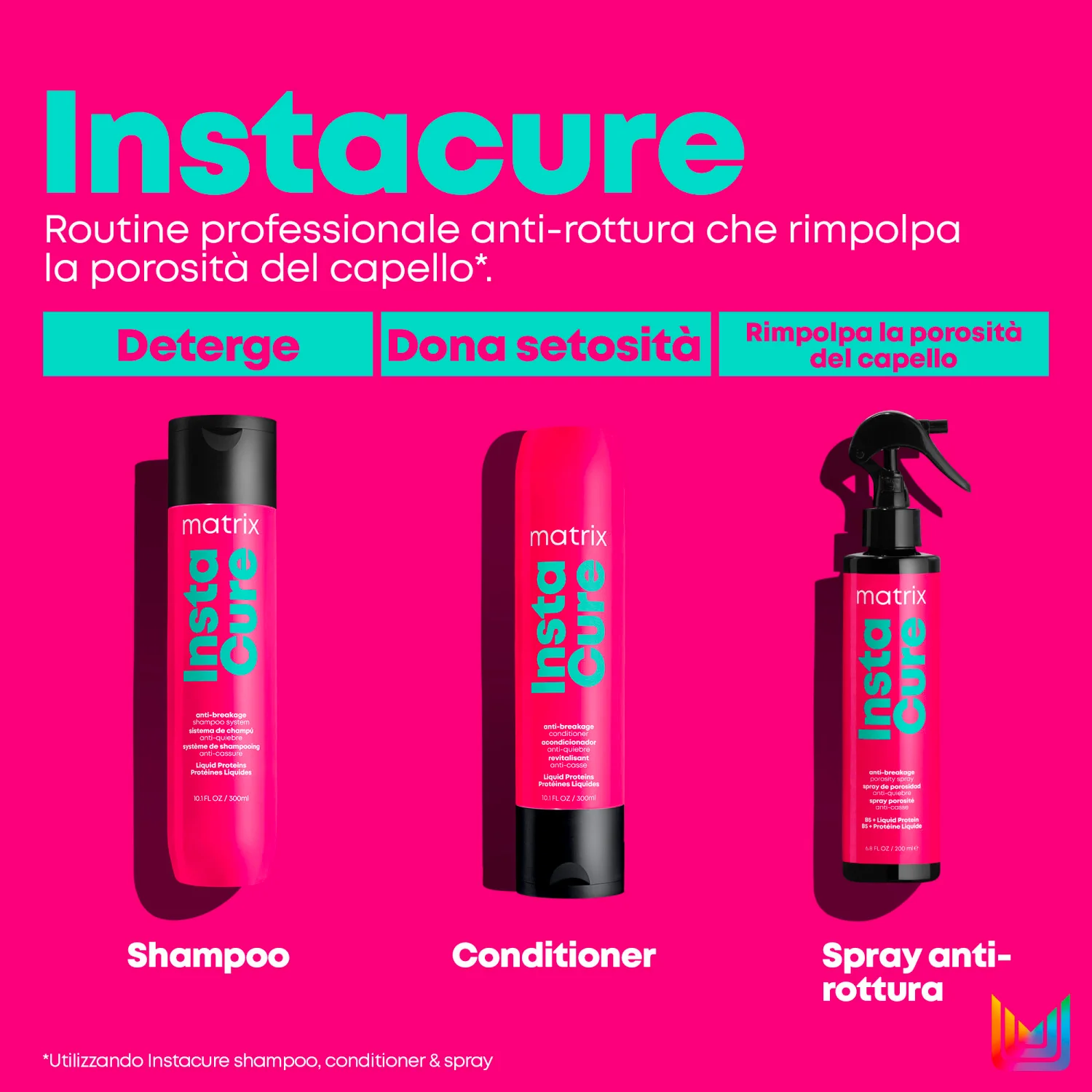 Total Results Instacure Anti-Breakage Conditioner - Balsamo Rinforzante Capelli