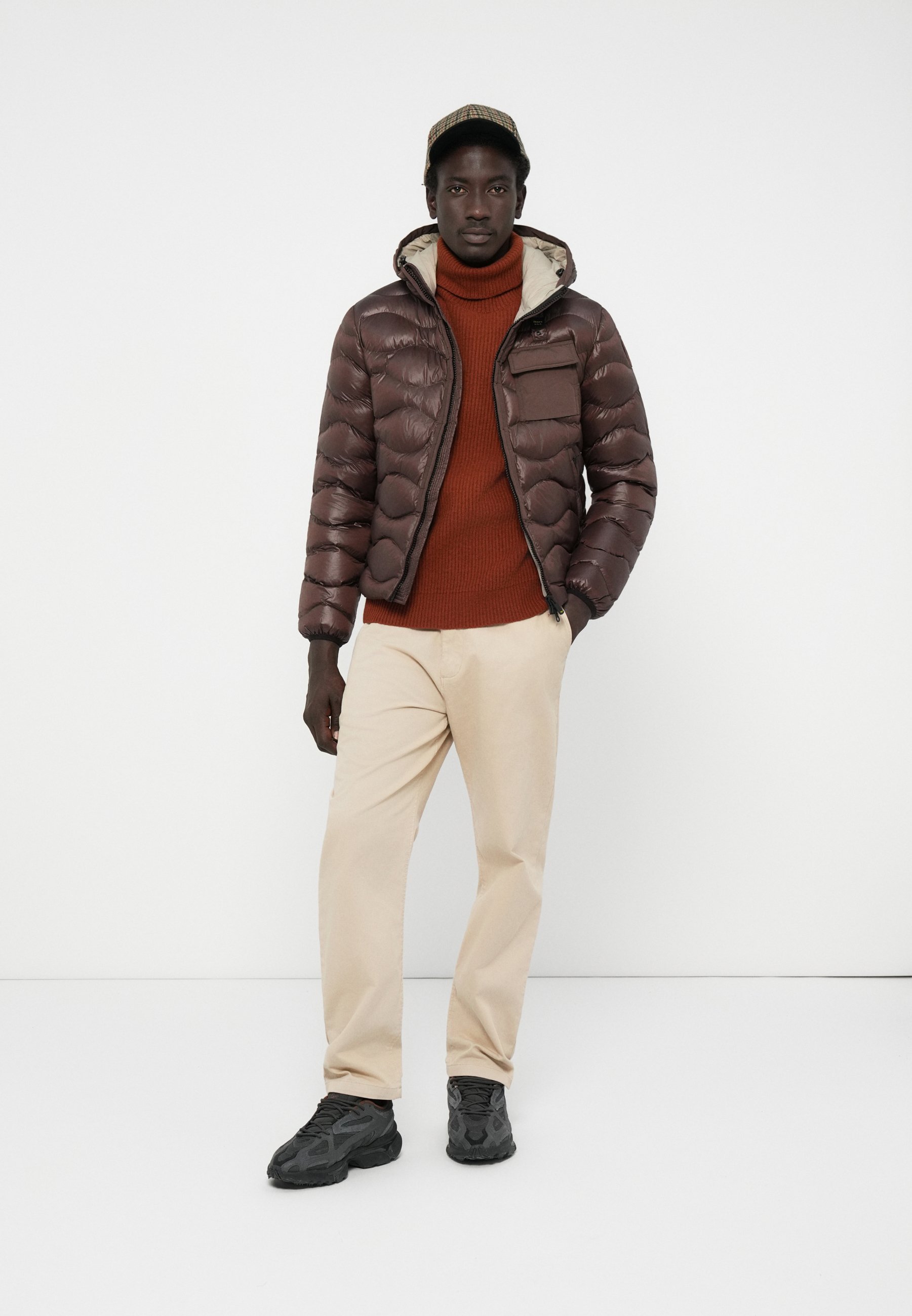 Blauer BRYANT - Winter jacket - dark brown