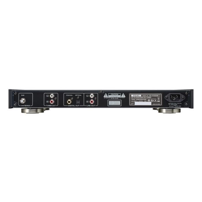 Teac CD-P750DAB-B - Lecteurs audio