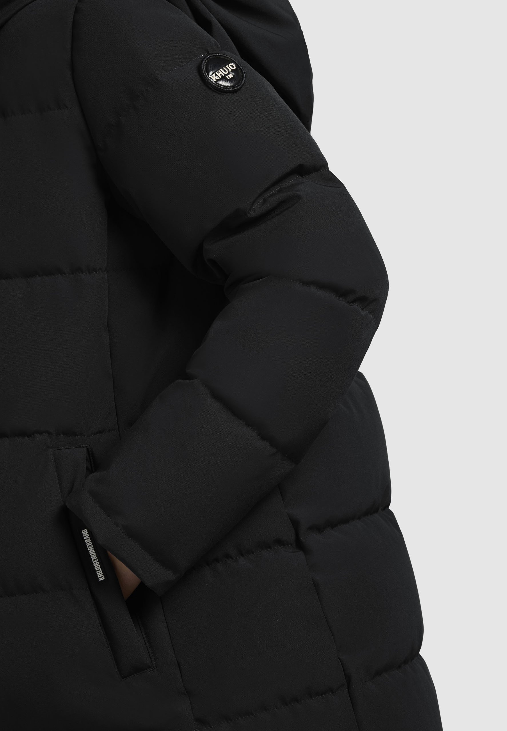 khujo CLARESSE TEDDY - Winterjas - schwarz