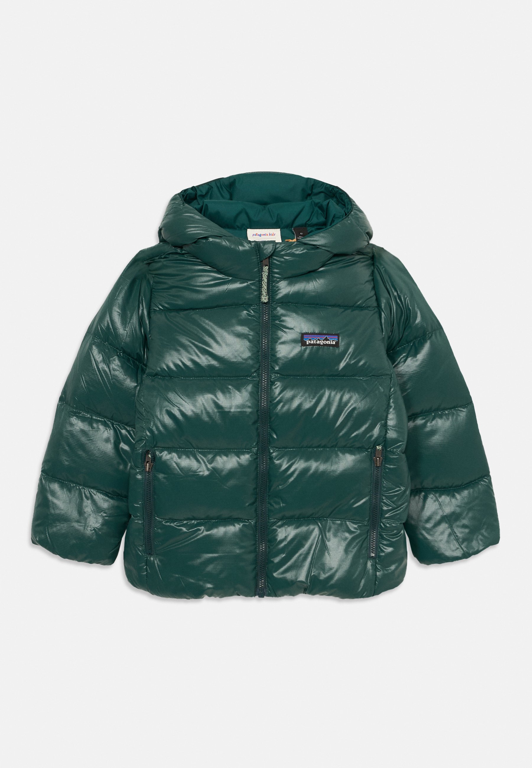 Patagonia BABY HOODY UNISEX - Untuvatakki - green
