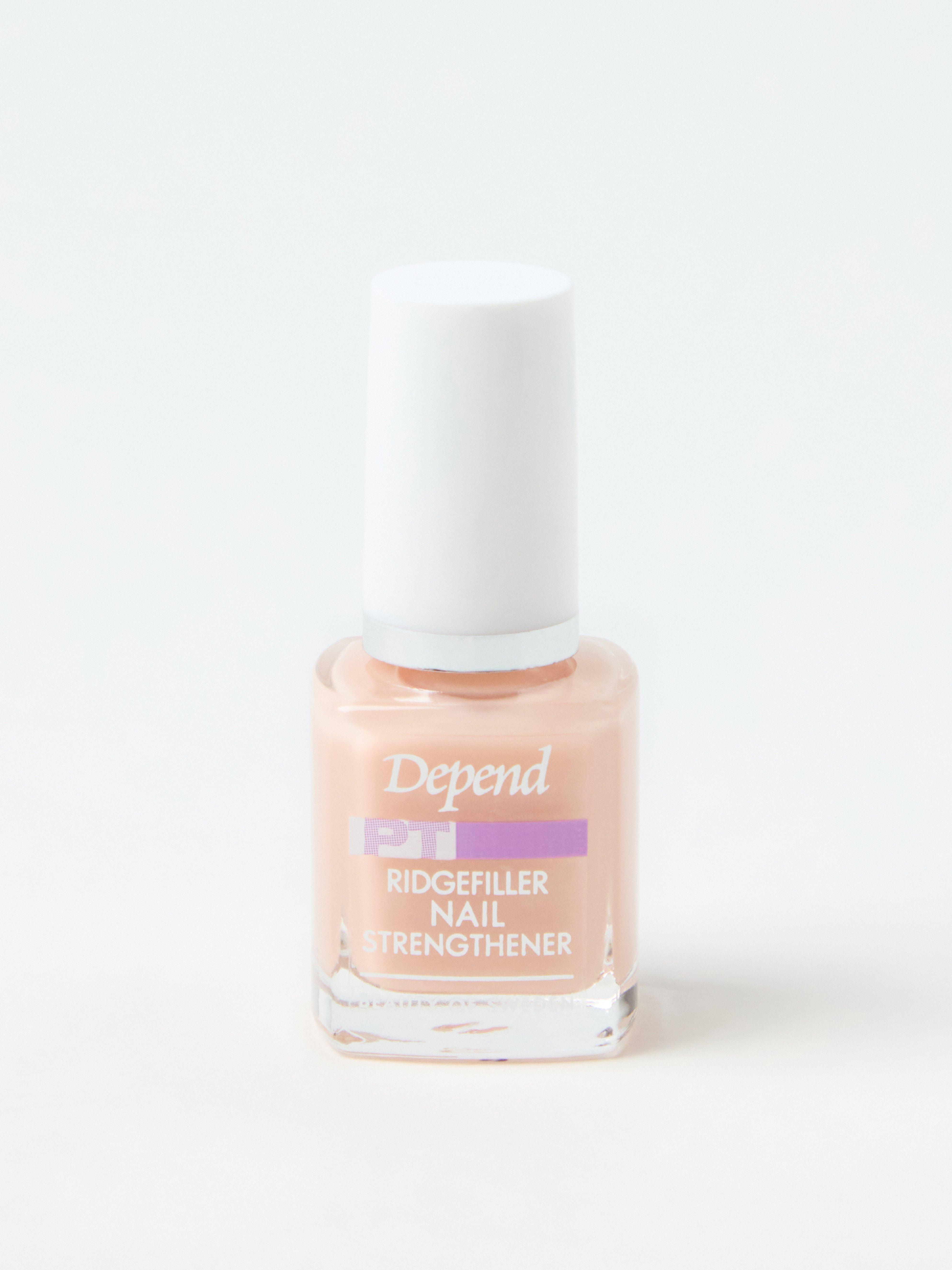 Rellenador de estrías Depend Fortalecedor de uñas Sin color