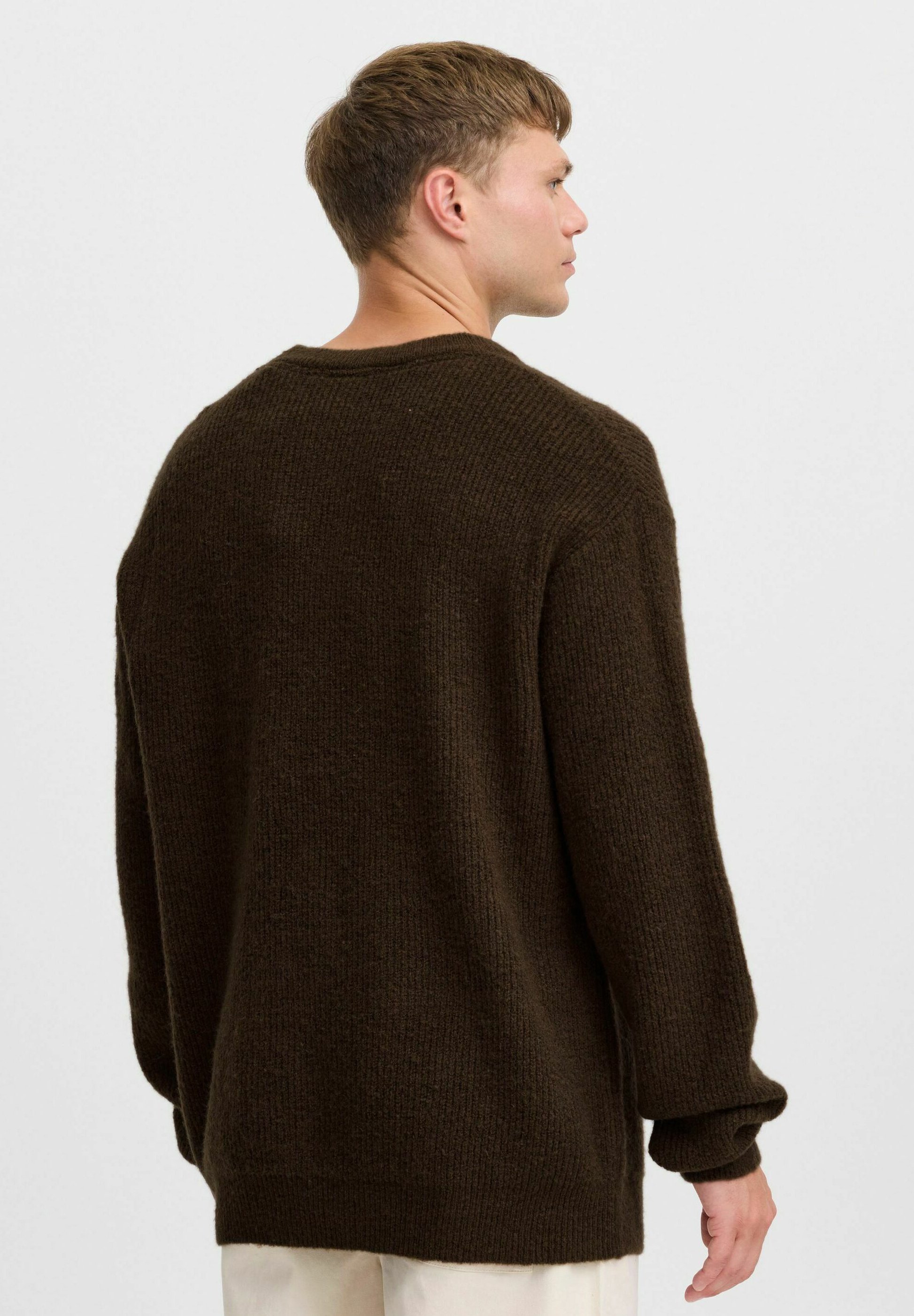 Solid SDMACK - Sweter - łupkowo-czarny