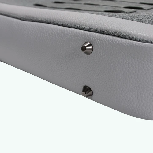 Cabaia Donkergrijze New York laptoptas