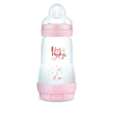 Μπιμπερό Mam Anti-Colic Ροζ 1 τεμάχιο 1 τεμάχιο