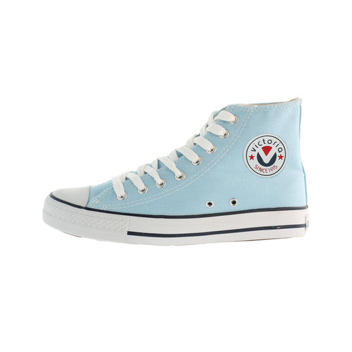  Victoria Tribu Canvas Ankle Boots with White Laces