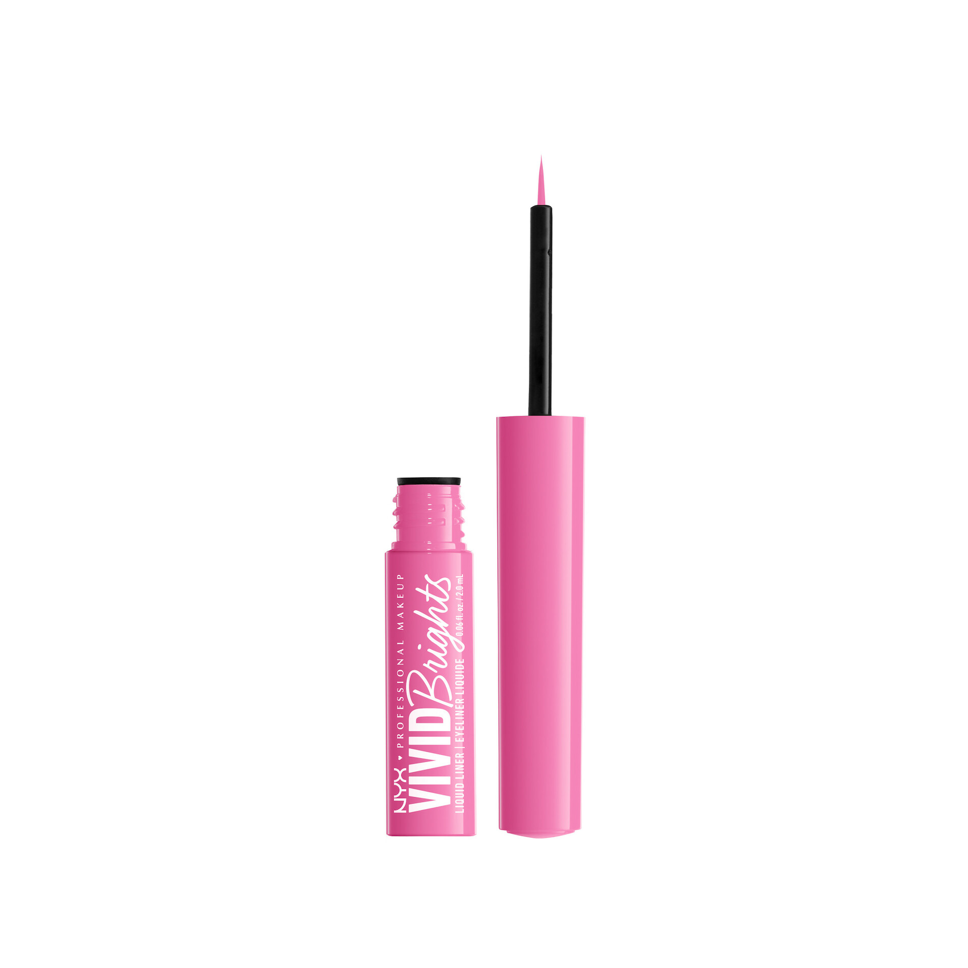 Tuș de ochi lichid Vivid Bright 08 Don't Pink Twice - NYX Professional Makeup