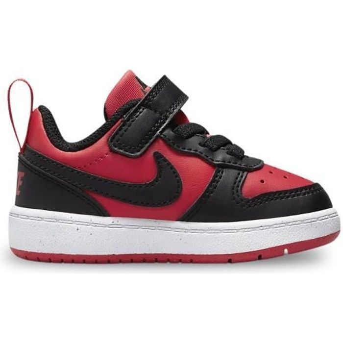 Scarpe per neonati e bambini piccoli - NIKE - Court Borough Low Recraft (DV5458-600) - Rosso - Con lacci - Sintetico