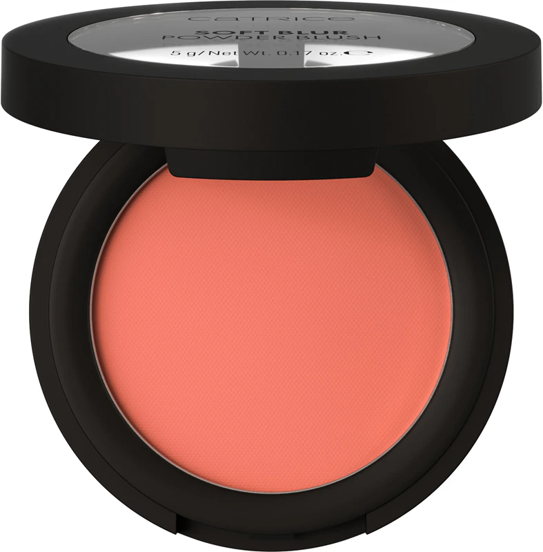 Blush em pó Catrice Soft Blur Powder Brush com acabamento matte