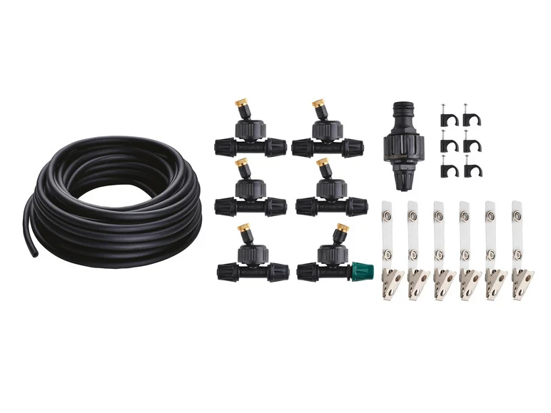Systemy PARKSIDE® proporciona refrigeração e irrigação por meio de nebulização.