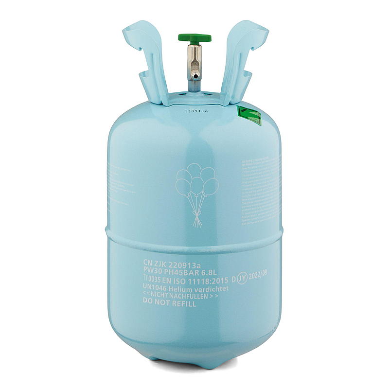 Heliumflaske 6,8 l engangs