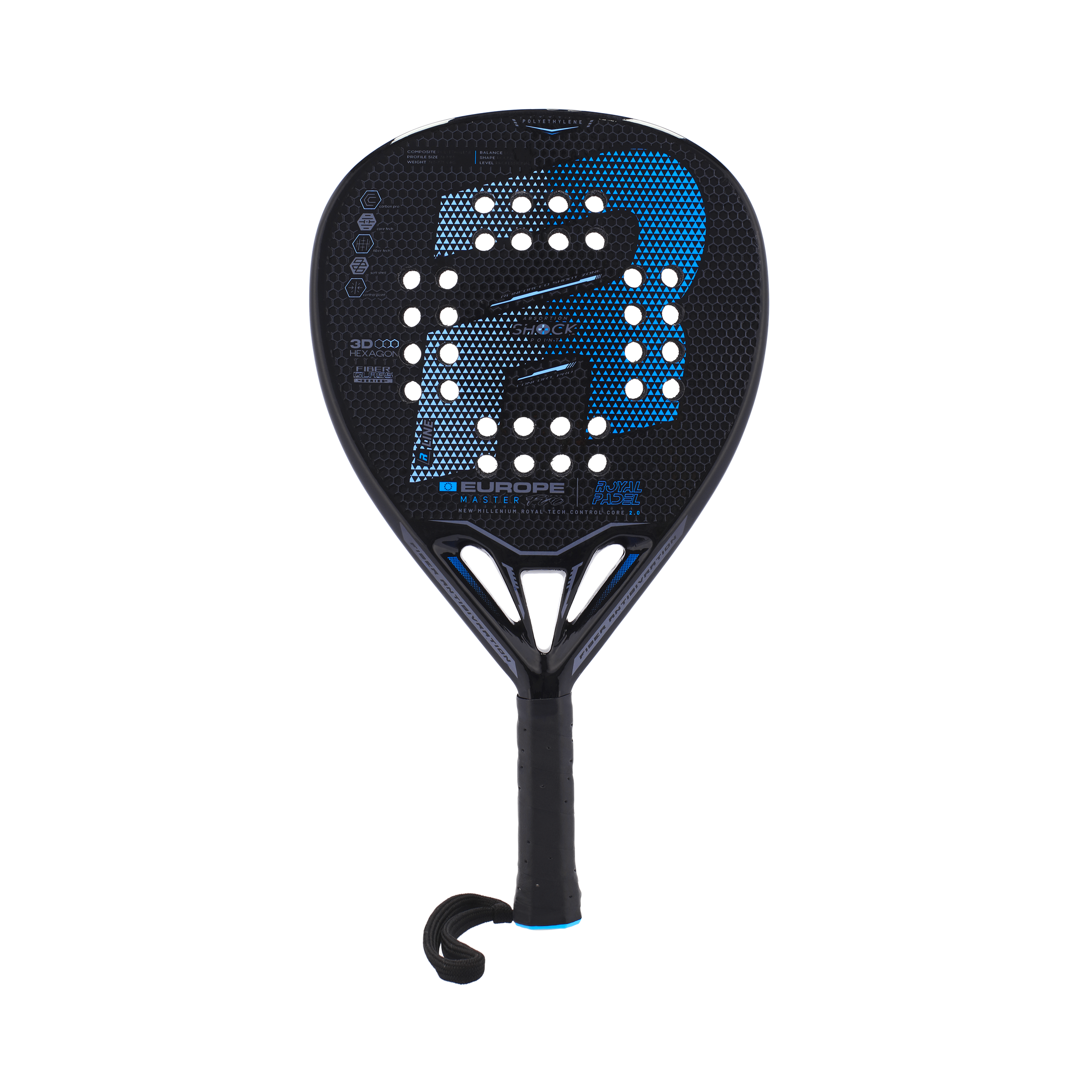  Raketa Royal Padel Rp Euro Pro Paddle Raketa