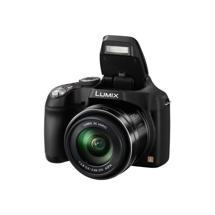 Digitale camera - PANASONIC - Lumix DMC-FZ72 - 16,1 MP - 60x optische zoom - POWER OIS-stabilisatie