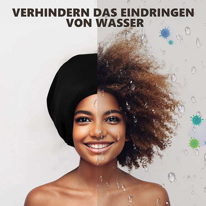 Extra große Badekappe für langes Haar – Badekappe für Dreadlocks. Menge: 1 Stück à 15,69 €