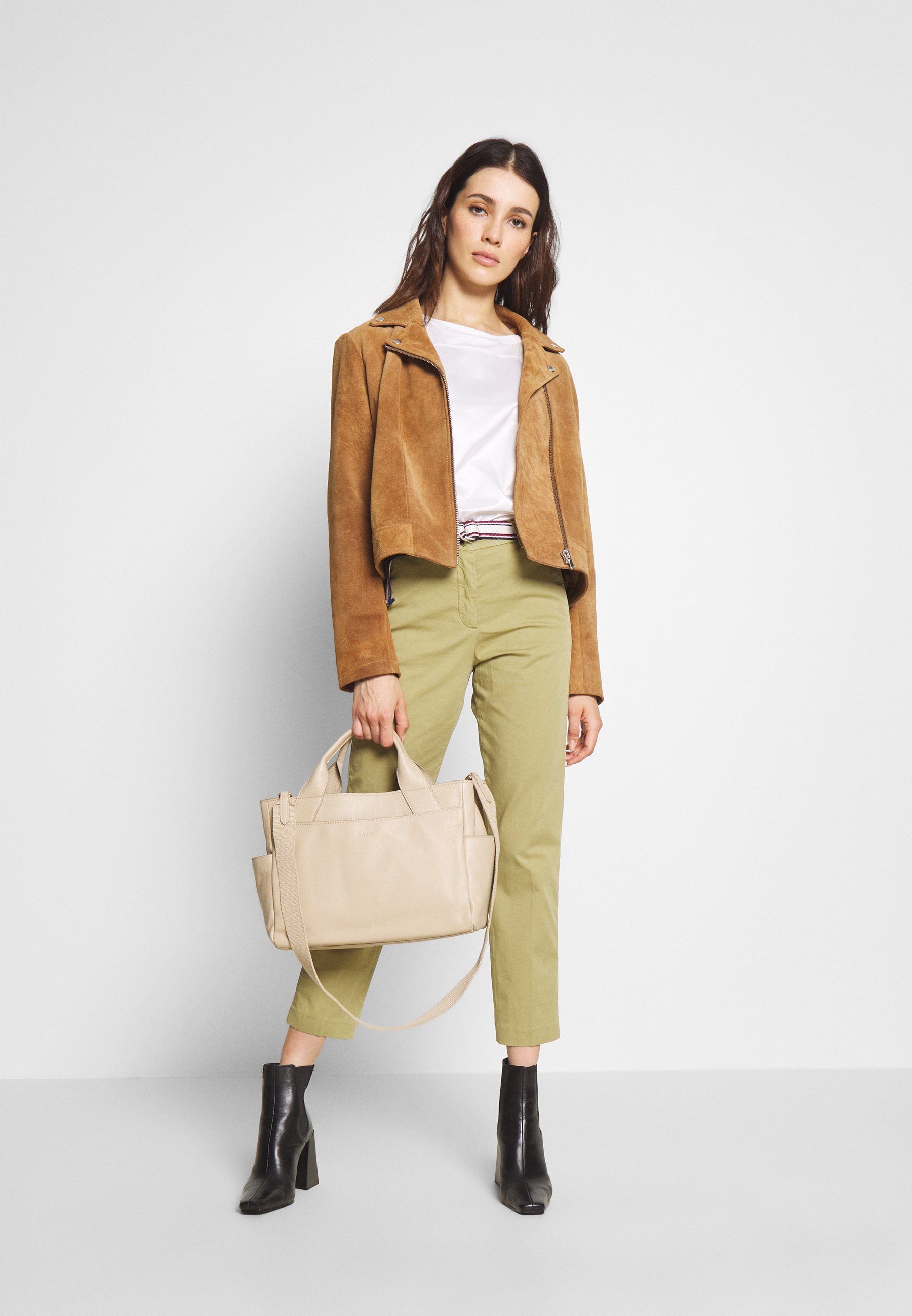 T-shirt Anna Field con stampa - bianco sporco