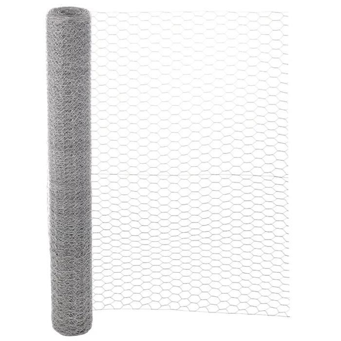 Grillage à poules - Marque - Modèle - 100cm x 50m - Acier galvanisé
