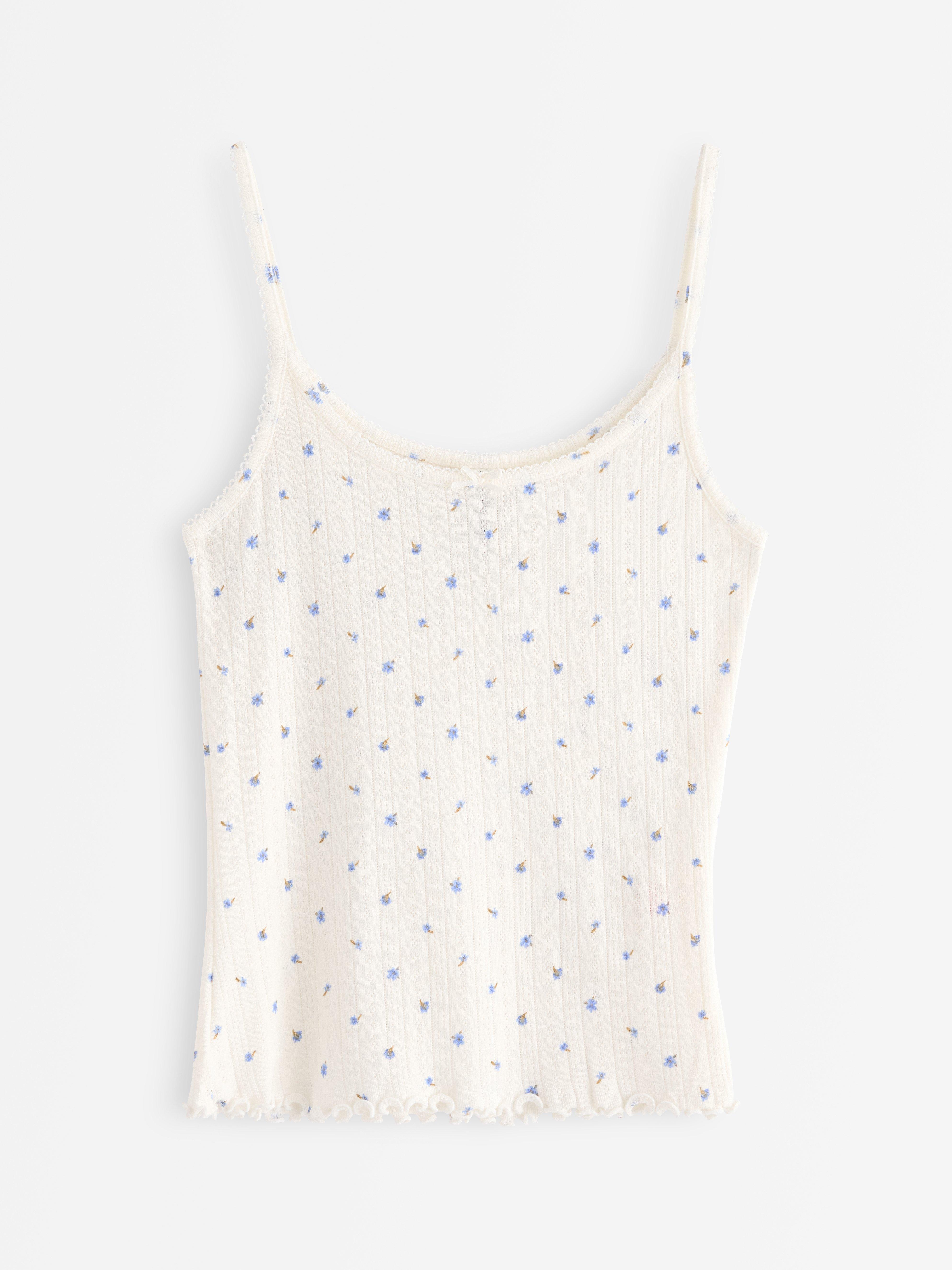 Pyžamostop s puntíky Off White