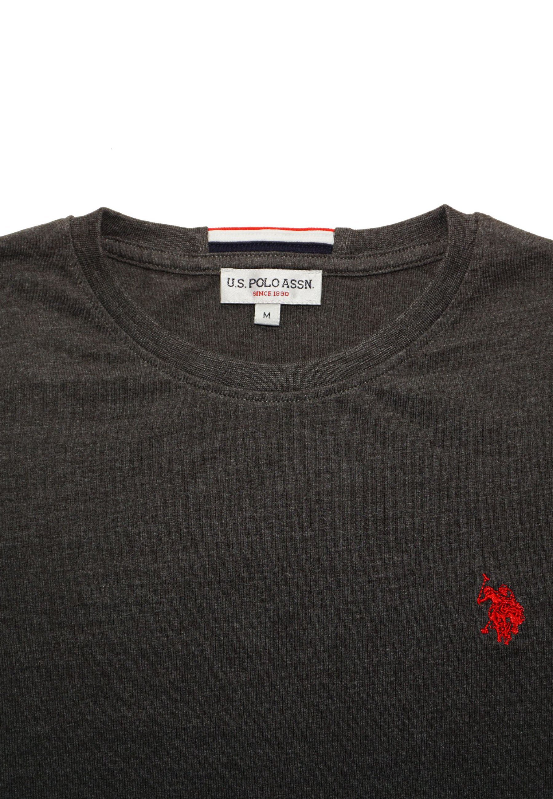 US Polo Assn. LONGSLEEVE MIT RUNDHALSAUSSCHNITT R-NECK - Langarmshirt - anthrazit