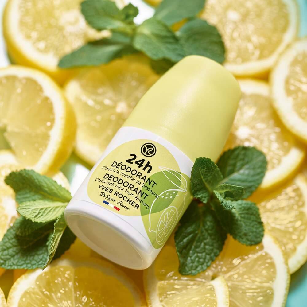 Citrusdeodorant med bretonsk mint