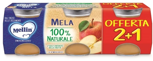 MELLIN Mellin Omog Manzana 3uds 1G