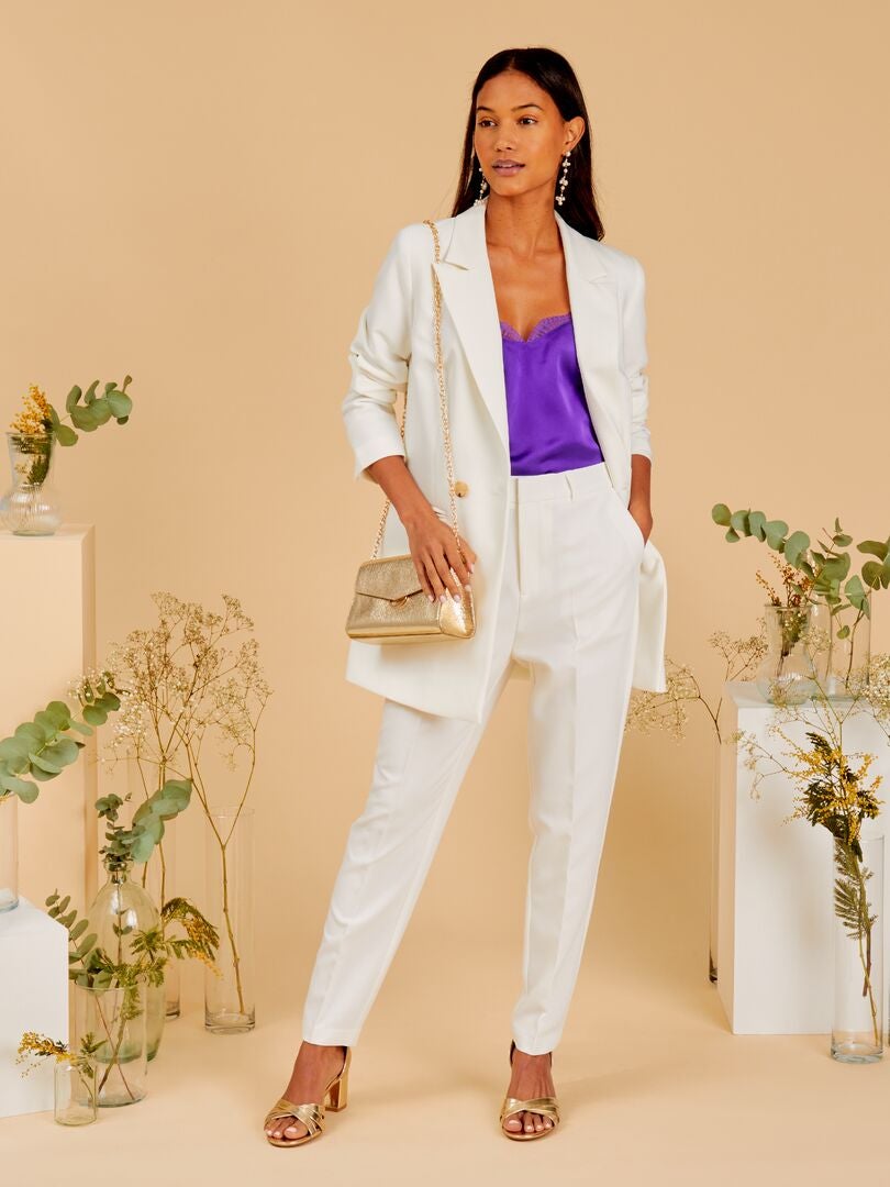 Pantalones pitillo - BLANCOS