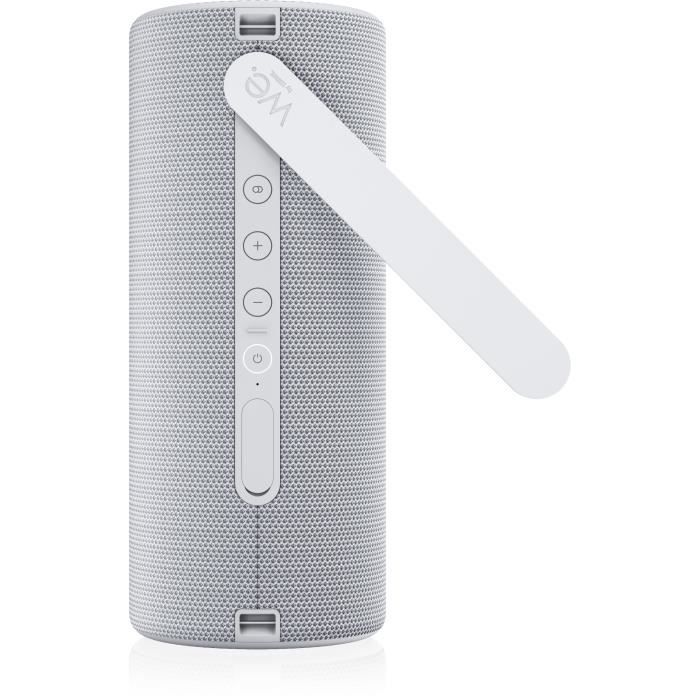 LOEWE We.HEAR 2 Tragbarer Bluetooth-Lautsprecher – 60 W – IPX6 – 17 Std. Akkulaufzeit – Cool Grey