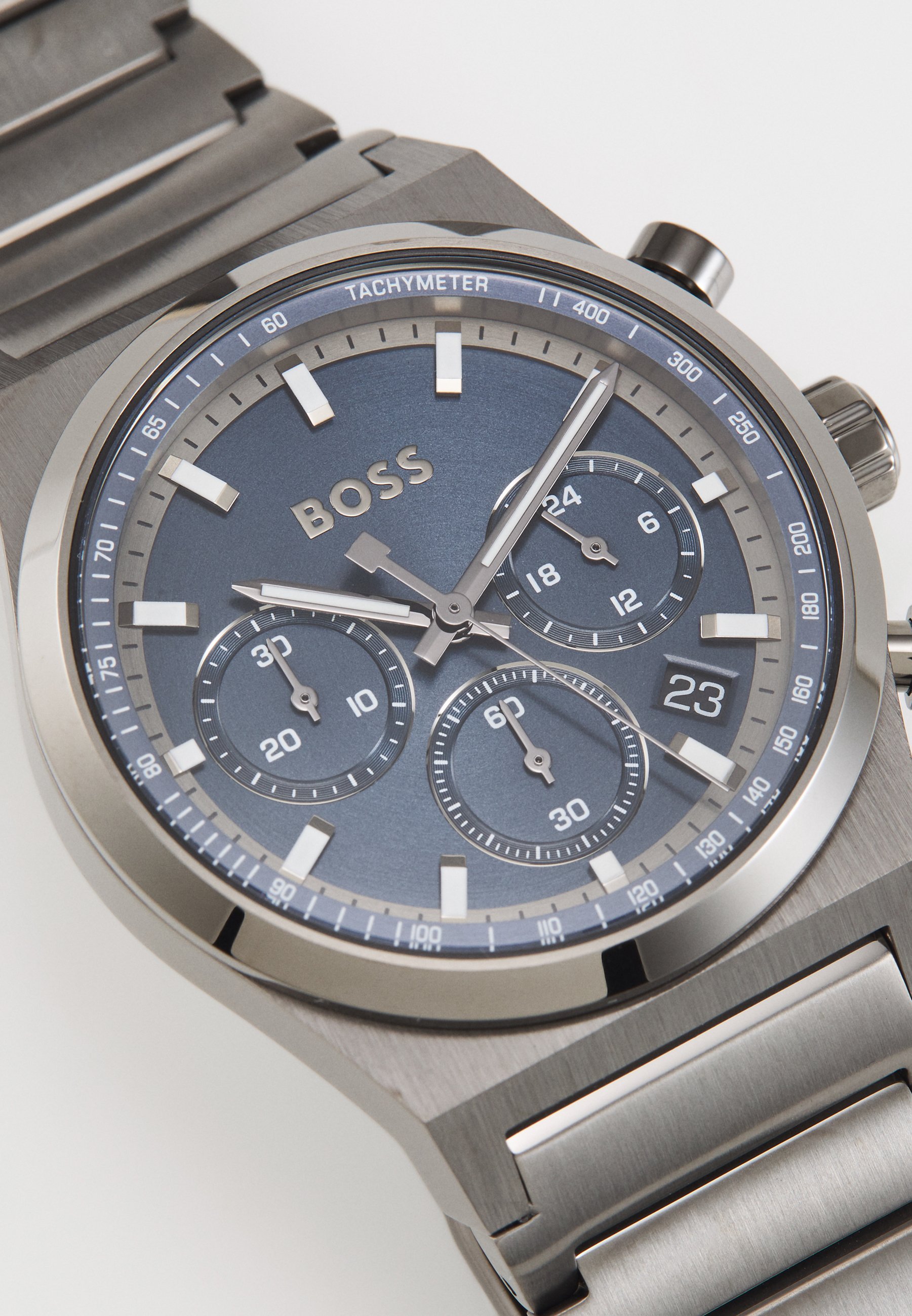 BOSS CANDOR - Klokke - grey/blue