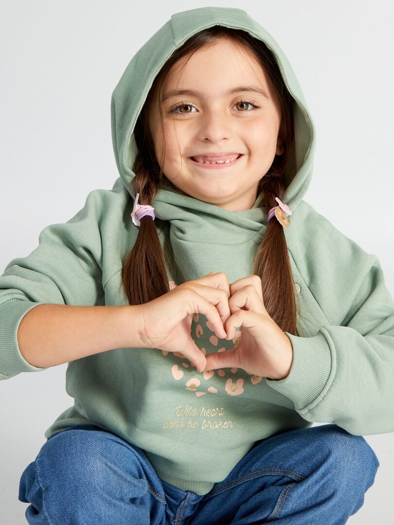 Sudadera de felpa fácil de poner - BLANCA