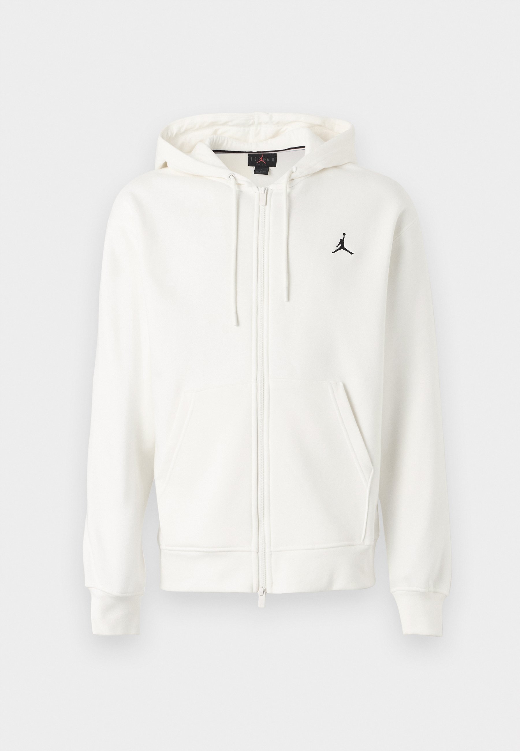 Moletom Jordan com zíper - branco-creme