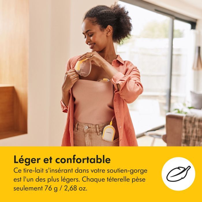 MEDELA - Freestyle Hands Free Double Electric Breast Pump 21mm / 24mm - Discreet and Portable