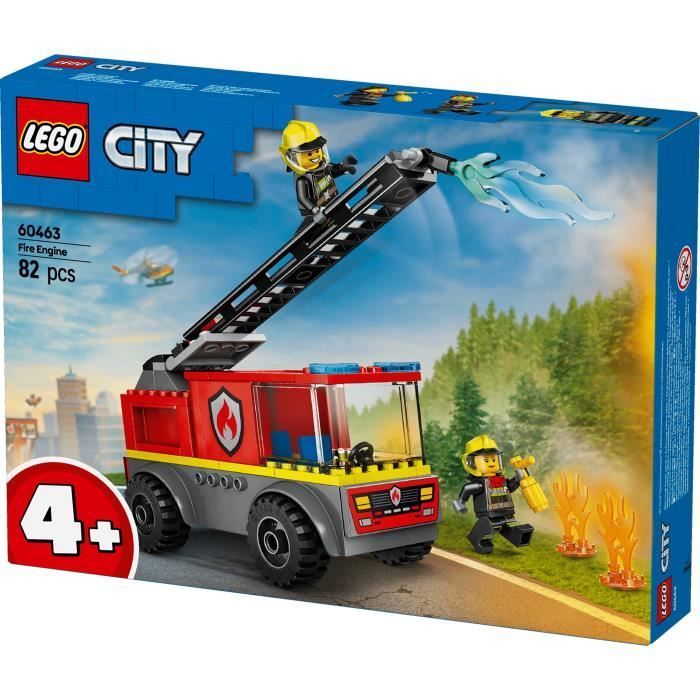 LEGO City 60463 Fire Truck with Ladder - Building Set - Children Ages 4+