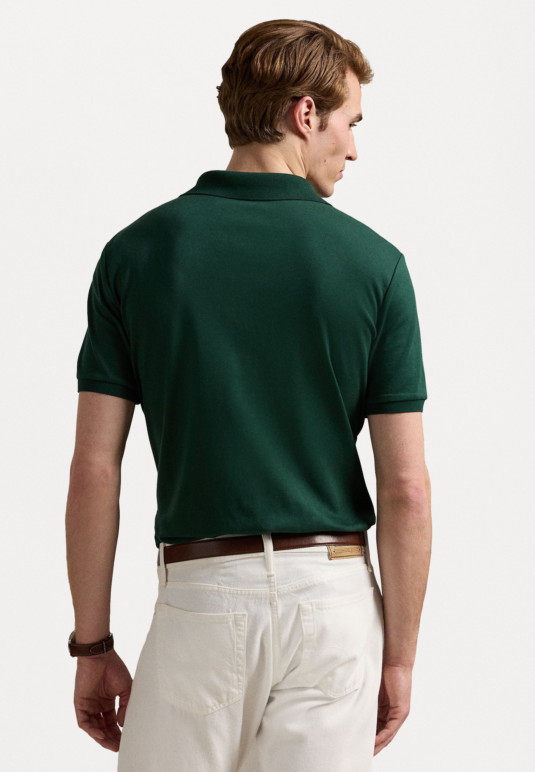 Polo Ralph Lauren T-shirt met korte mouwen - Polo shirt - vintage dennenhout